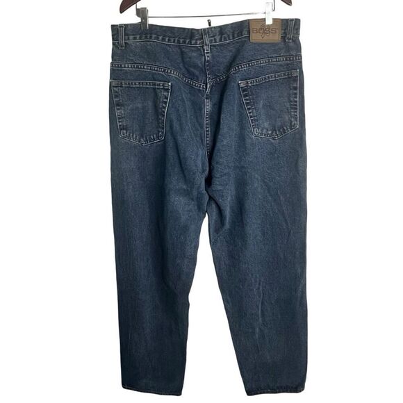 Vintage Boss by IG Design Jeans Men's 40 L 38 x 34 Y2K Blue 41861 Hip Hop USA - Picture 4 of 10